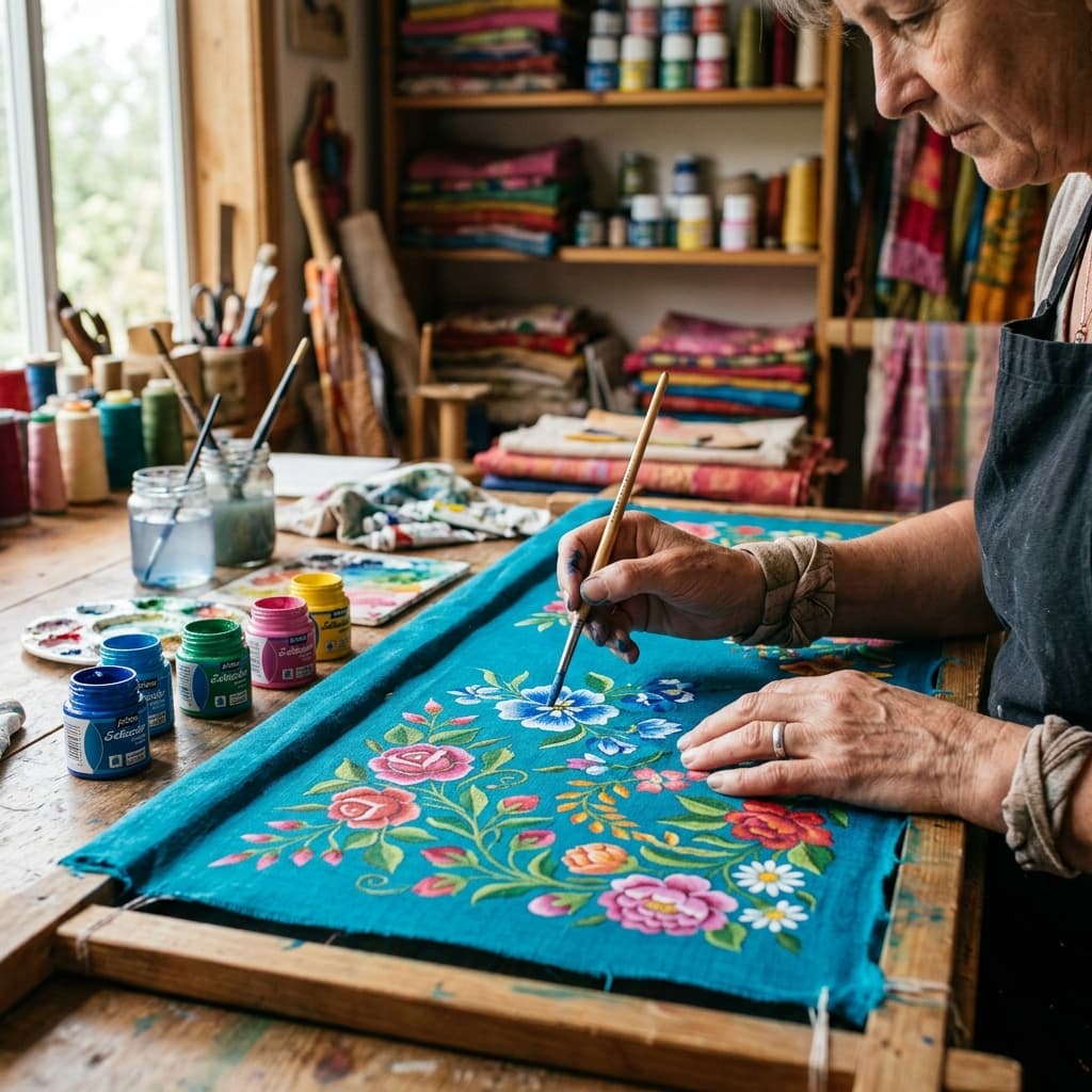 Fabric Painting
