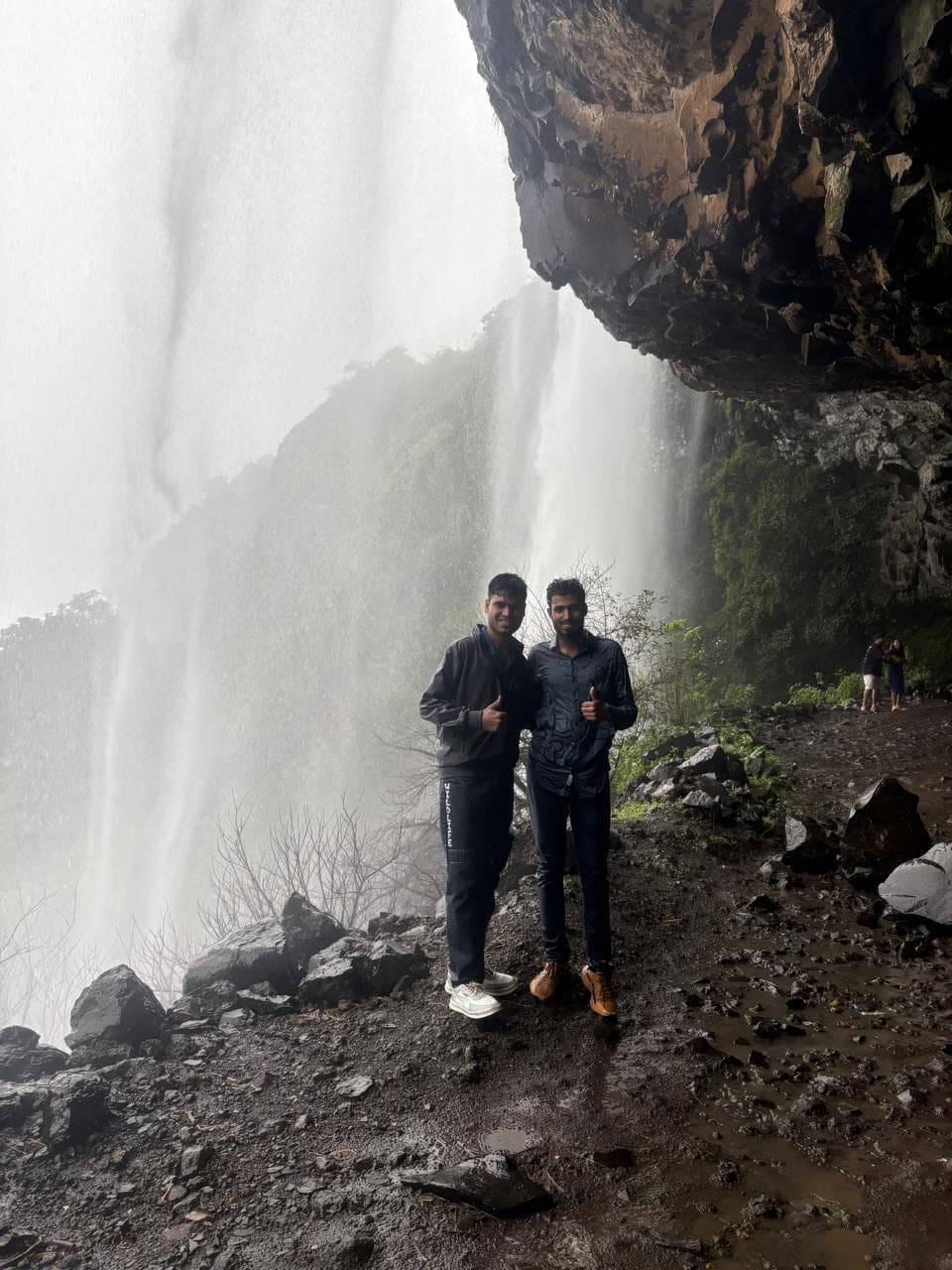 Made it all the way down to the base of the falls
